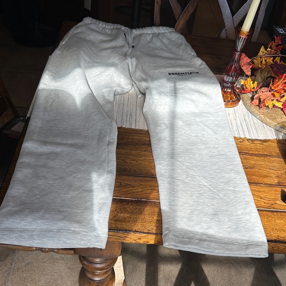 Essentials Light Gray Sweatpants - image 2